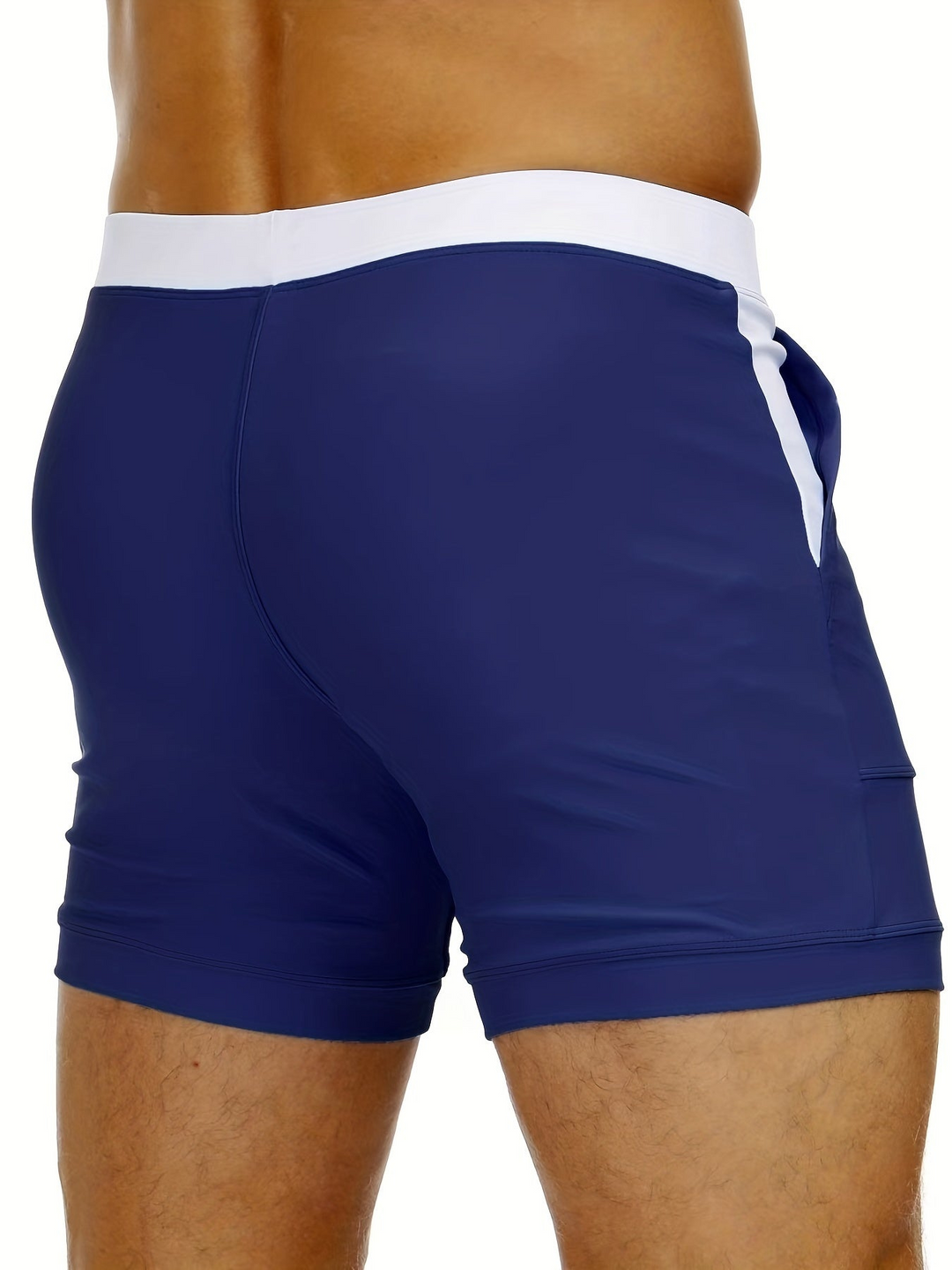 Quick-drying men's swim trunks with breathable design – Elias
