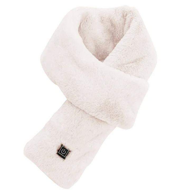 Bufanda de piel sintética con calefacción USB - ThermaFur