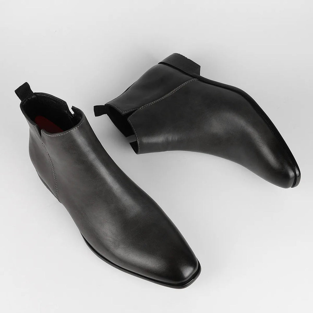 Classic Retro Leather Boots for Men – Lars