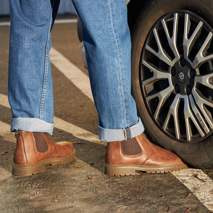 Botas de seguridad ortopédicas de cuero para hombre - Matthias
