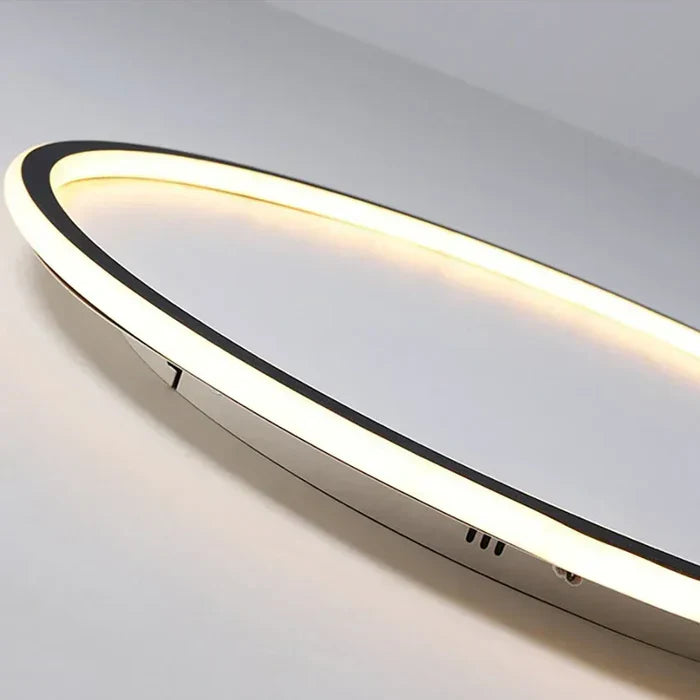 Scandinavian Round Ceiling Light - AuroraSphere