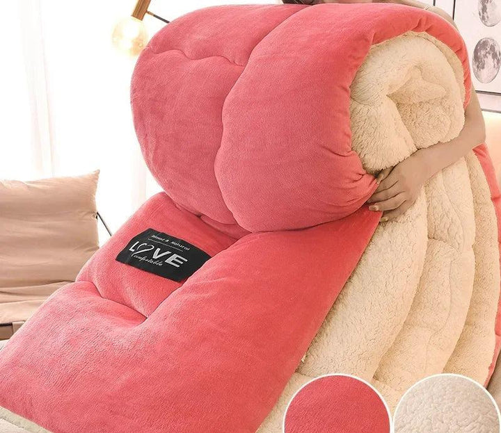 Luxury Winter Blanket with Double Flannel Fleece – FrostGuard