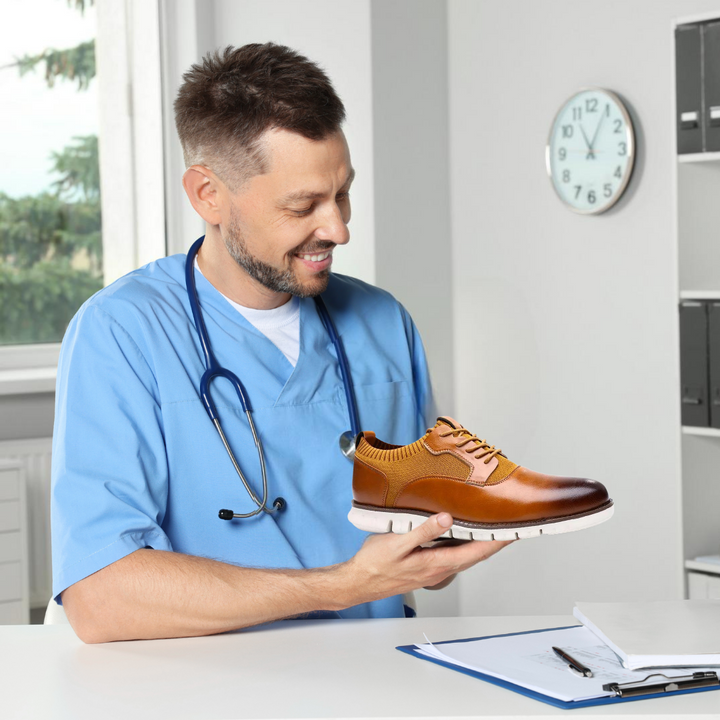 Herresko med ergonomisk barfodskomfort – Aurelio