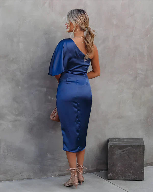 Trendige Seidenfestkleid - Celina