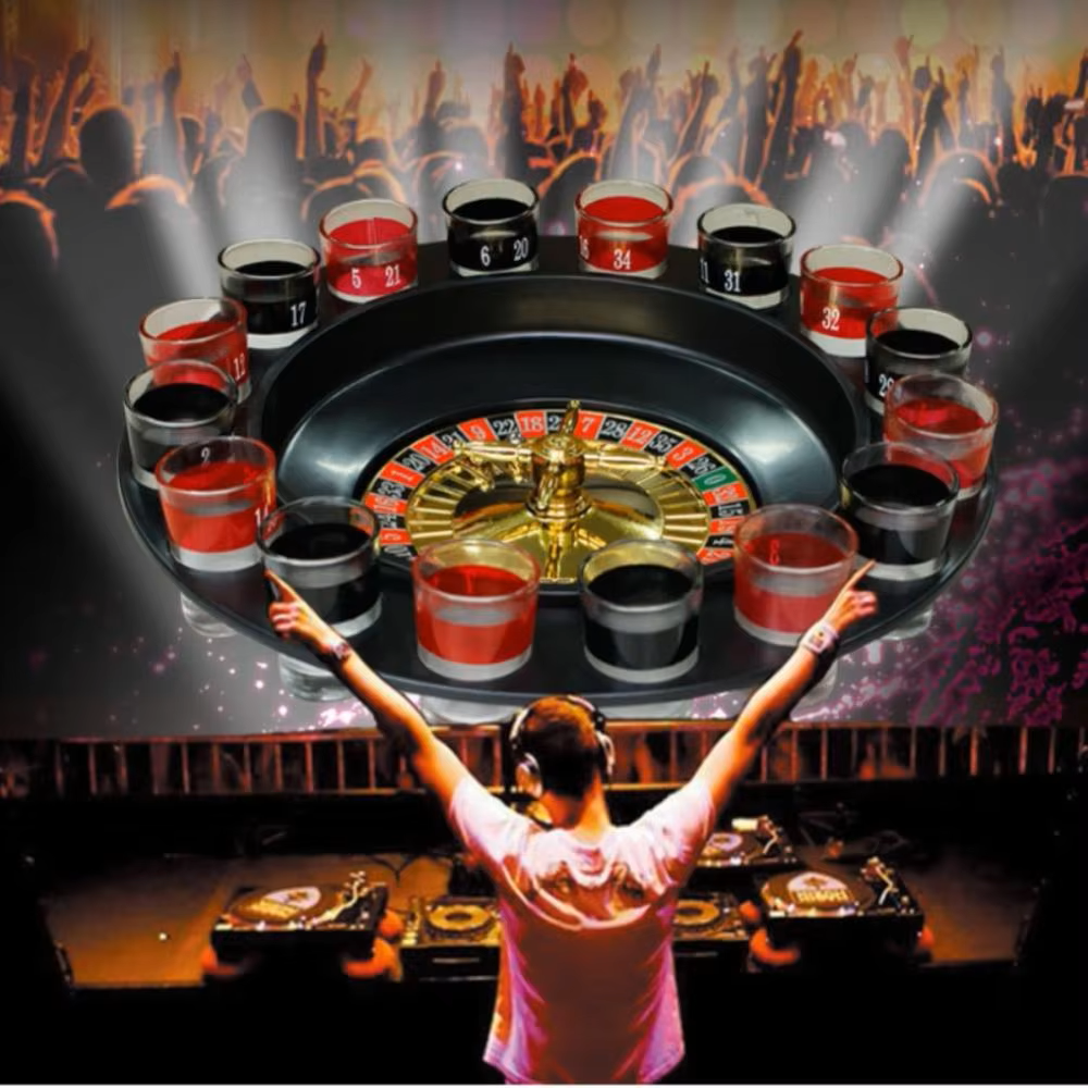 Drink Roulette Game Set – SpinShot