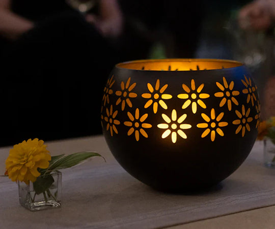 Flower Candle Lamp with Scent Diffuser – Fleuris