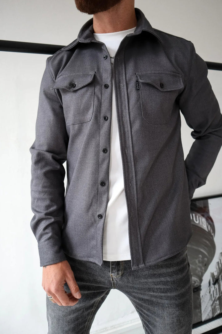 Chaqueta camisa moderna para hombre – Elias