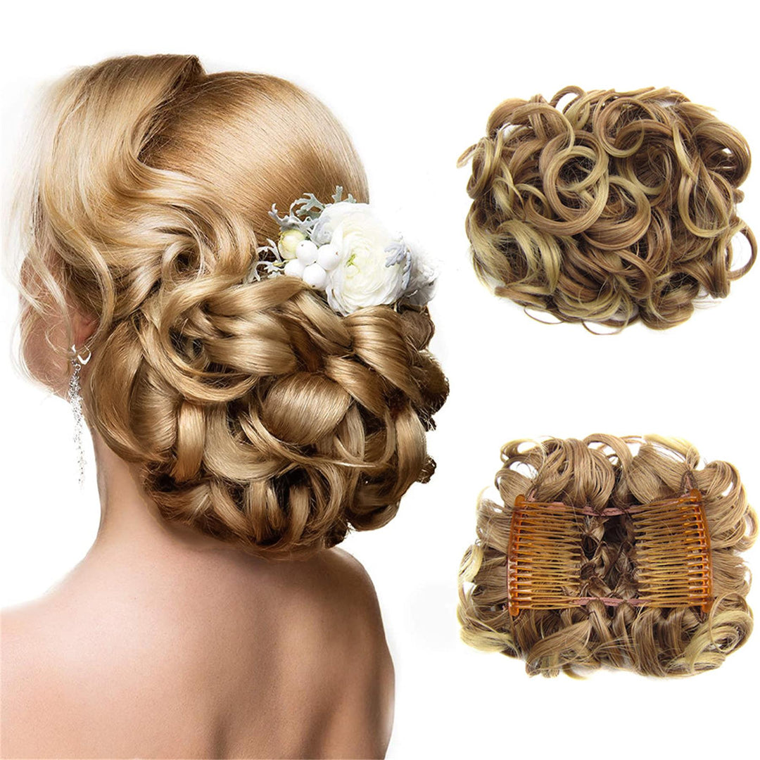 Extensión de cabello rizado con nudo – FluffyFix