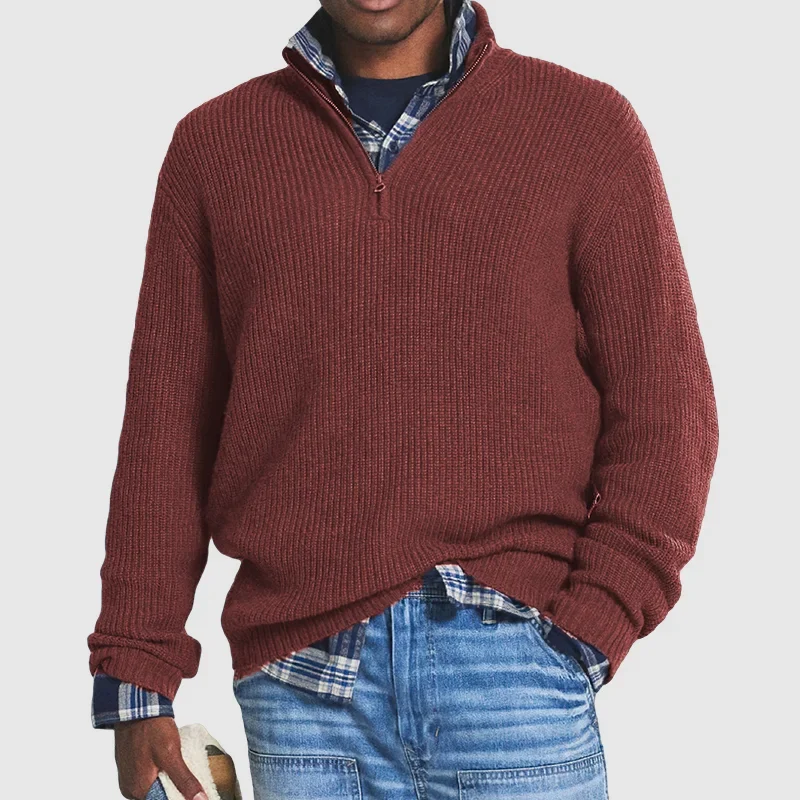 Casual herregenser med glidelås - Max