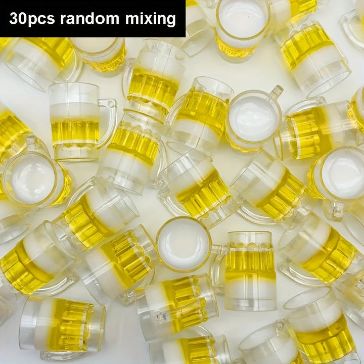 30 stk. mini-ølglas af harpiks – MiniBierSet Oktoberfest 2026