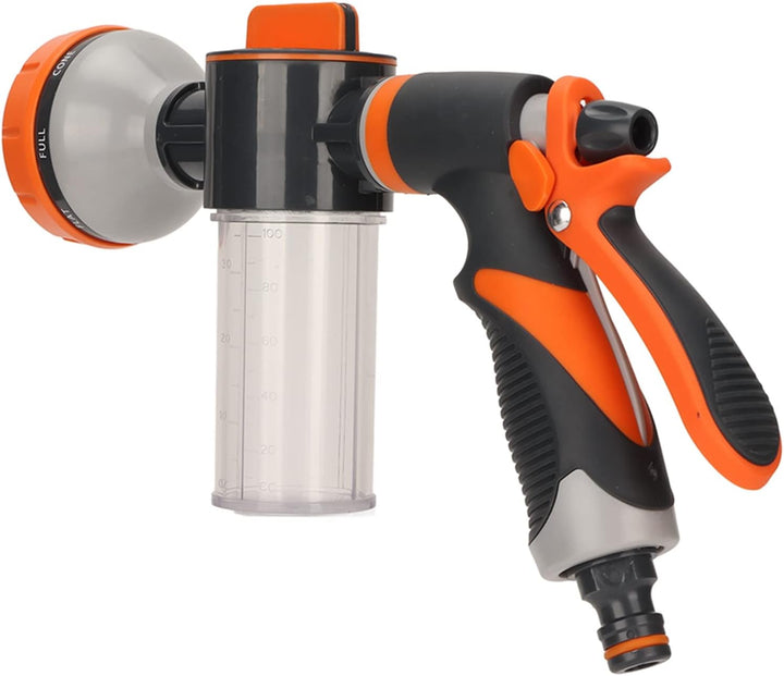 Garden Irrigation Foam Spray Device 8 Modes High-Pressure Hand Shower