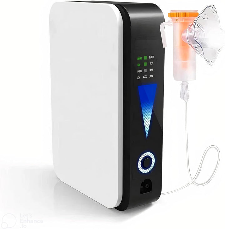Portable oxygen concentrator with adjustable flow and silent operation – OxyLife