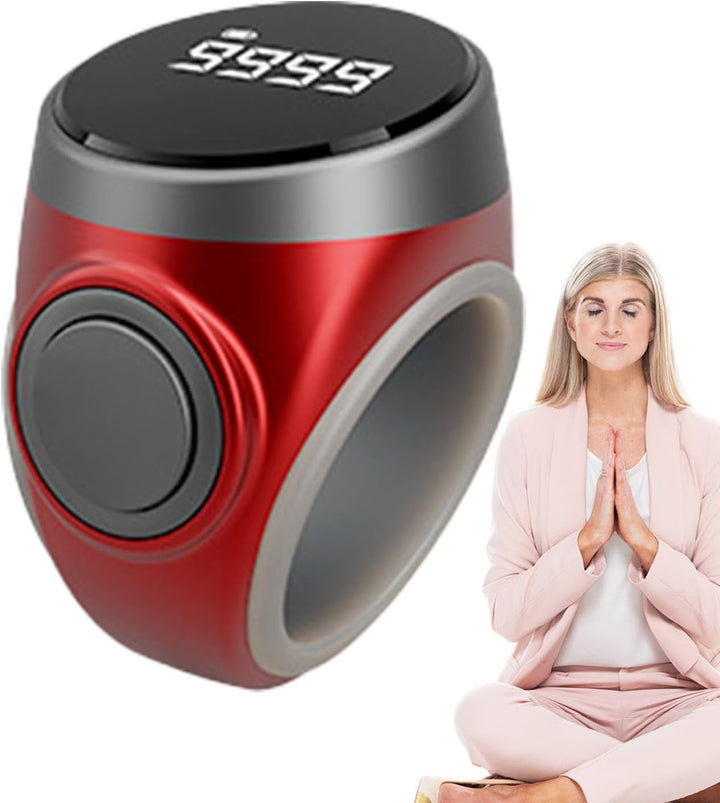 Anillo contador digital recargable de 4 dígitos para dedos (1+1 GRATIS) – Calmero