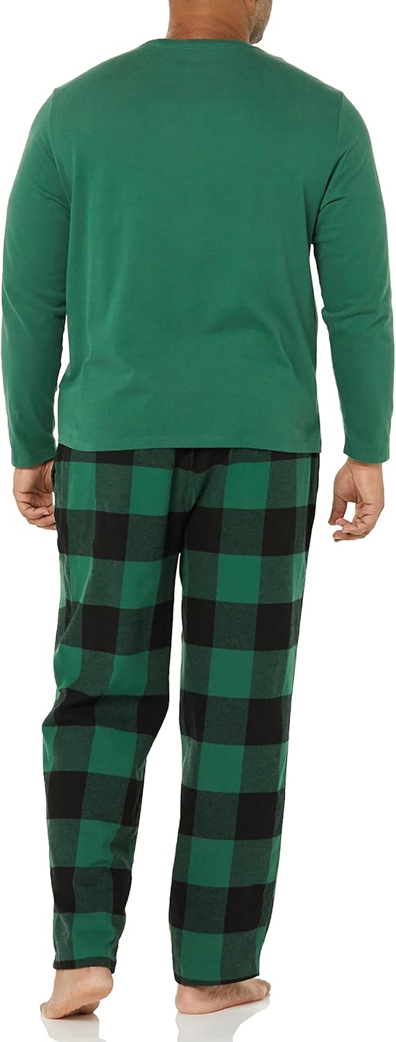 Conjunto de pijama de franela suave para hombre - Gomez