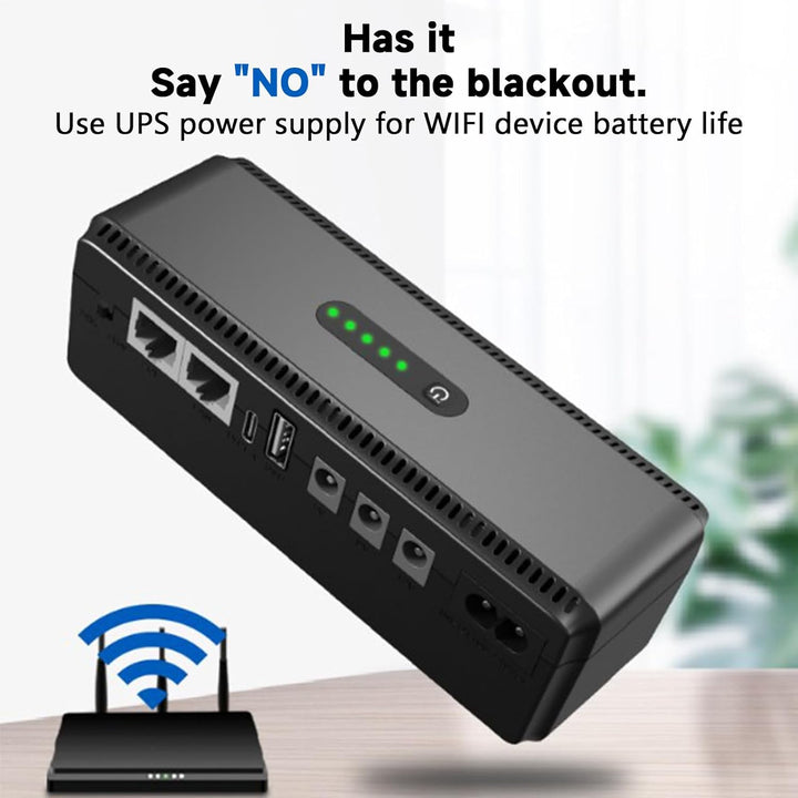 Batería de respaldo UPS 10400 mAh Fuente de alimentación compacta – Nexora