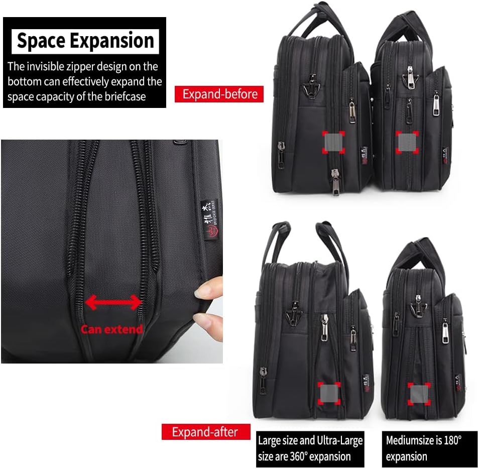Herre Canvas Laptop- og Business-Tote-taske