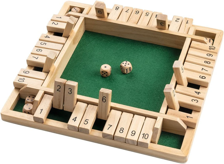 Juego de mesa de cubos de madera - RekenRijk