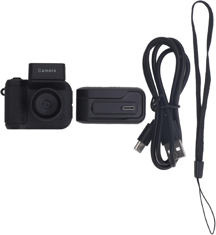 Mini keychain digital camera with 1080P video and retro design – Rivoma