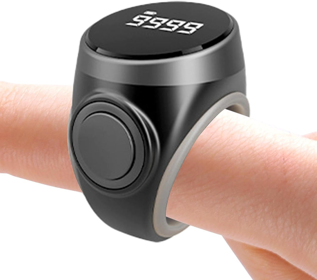 Anillo contador digital recargable de 4 dígitos para dedos (1+1 GRATIS) – Calmero