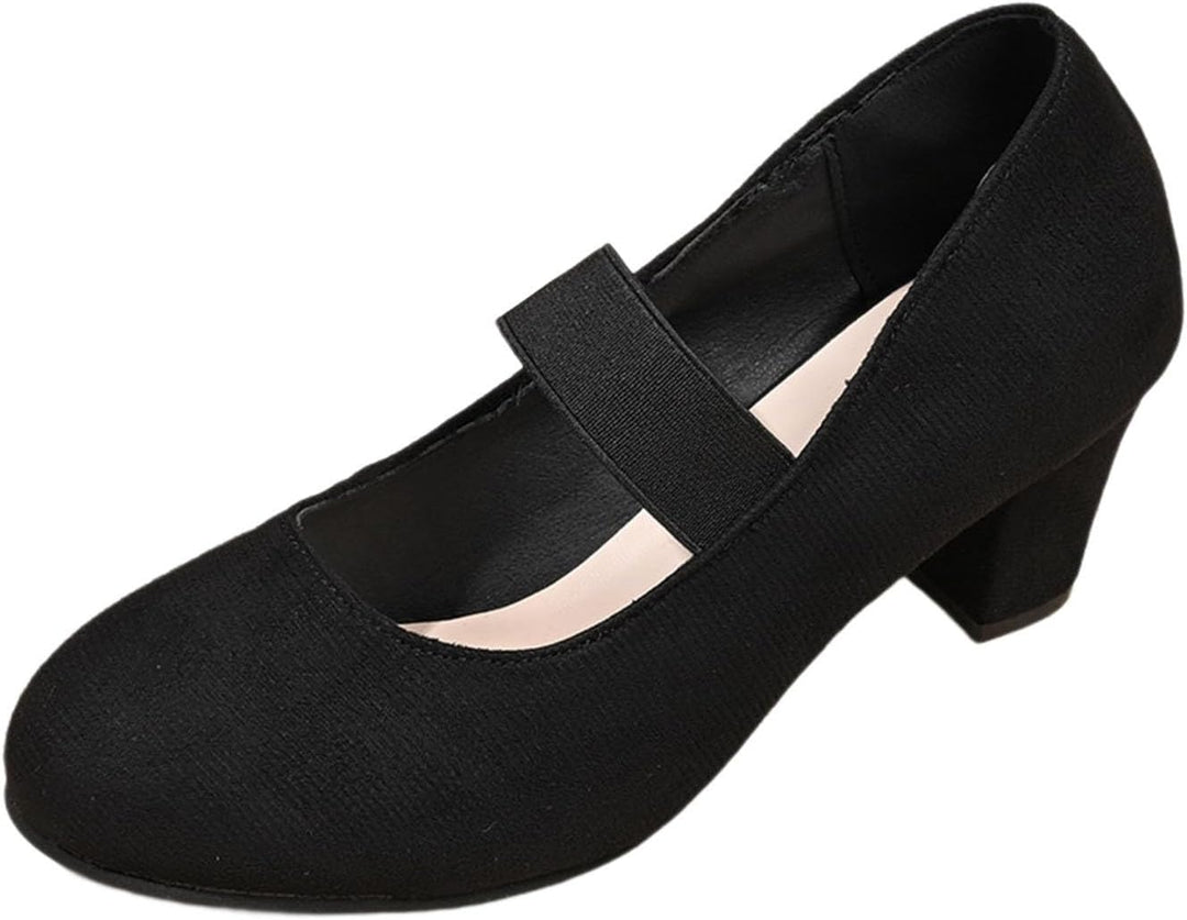 Velvet pumps with elastic straps – Amelie Oktoberfest 2026