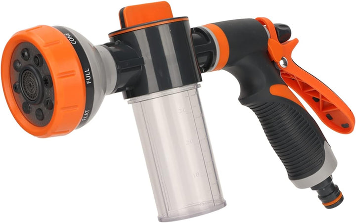 Garden Irrigation Foam Spray Device 8 Modes High-Pressure Hand Shower