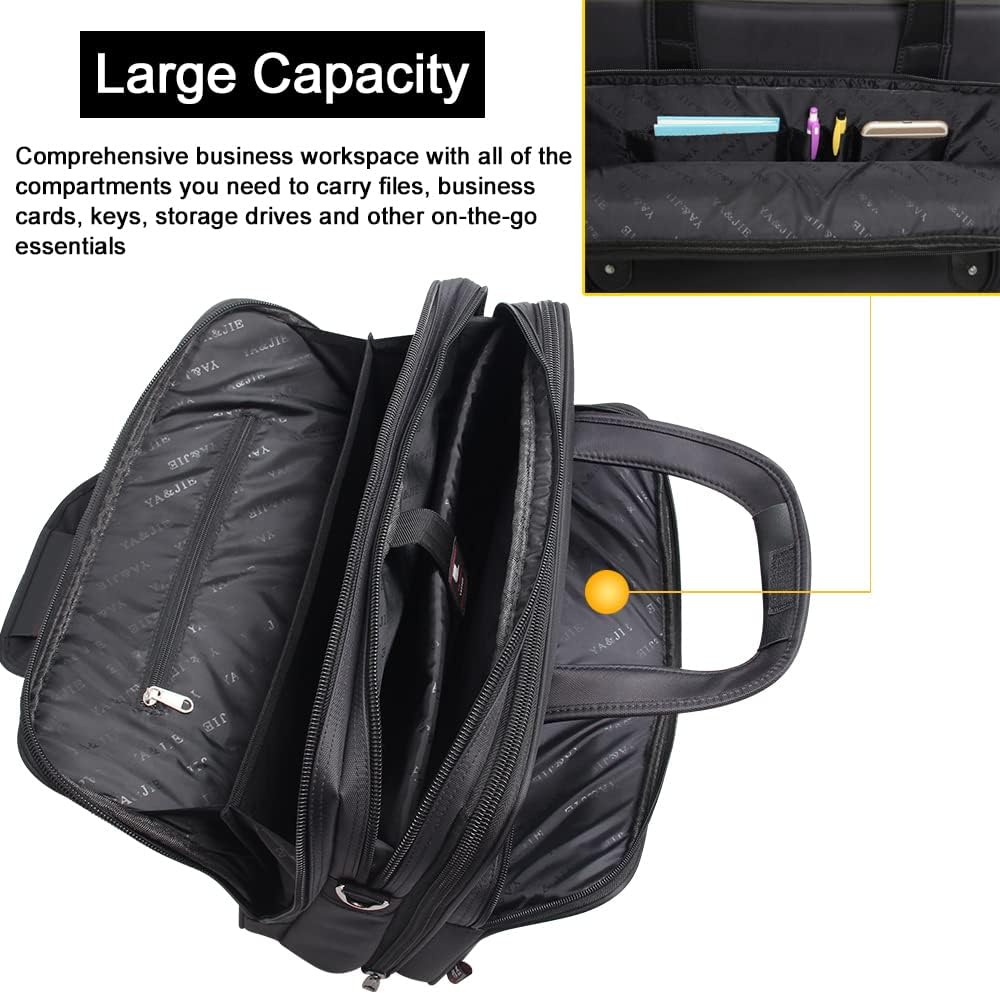 Herre Canvas Laptop- og Business-Tote-taske