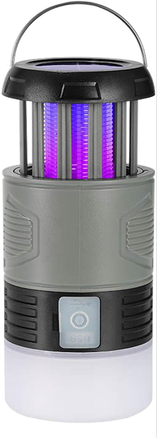 Solcelledrevet fluefelle med UV-lampe – Zynora