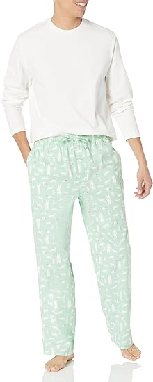 Conjunto de pijama de franela suave para hombre - Gomez
