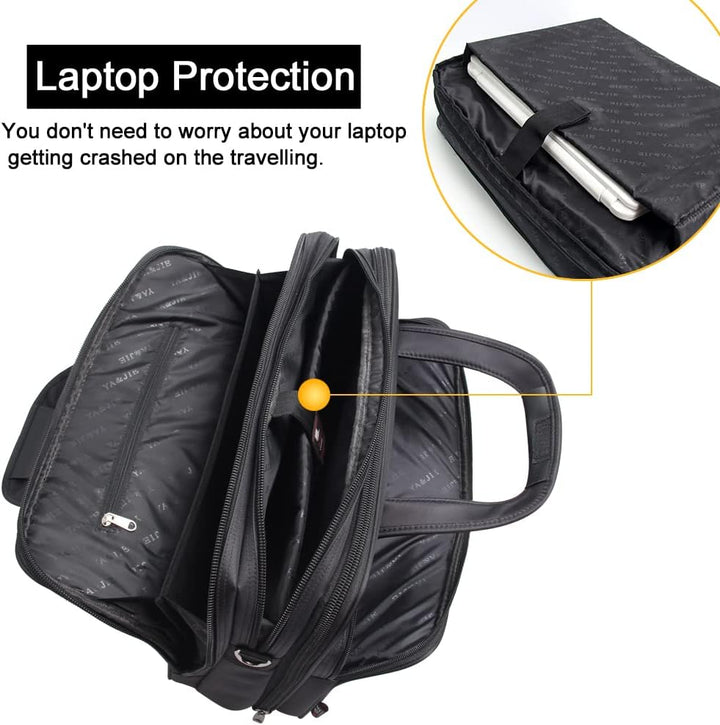 Herre Canvas Laptop- og Business-Tote-taske