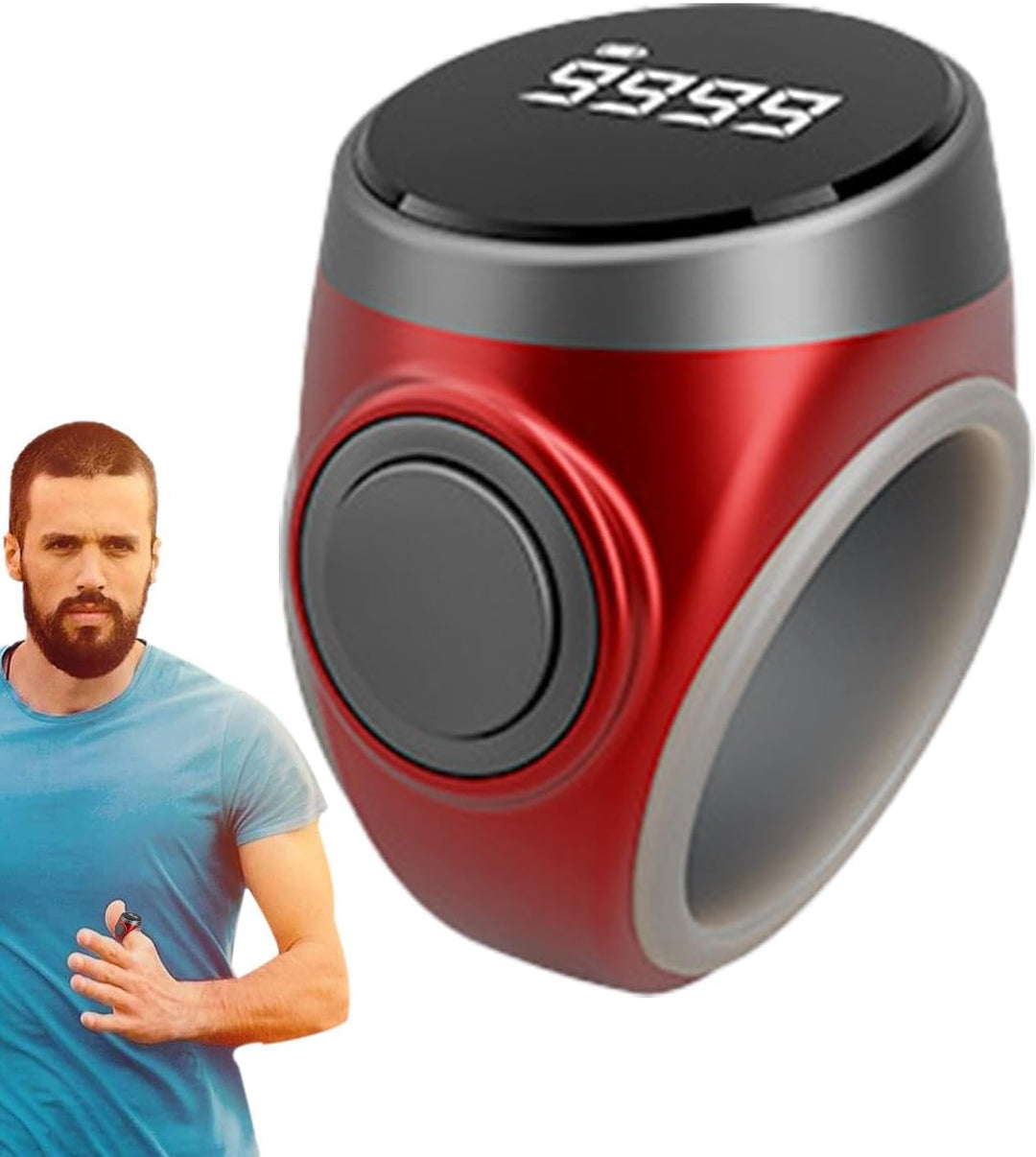 Anillo contador digital recargable de 4 dígitos para dedos (1+1 GRATIS) – Calmero
