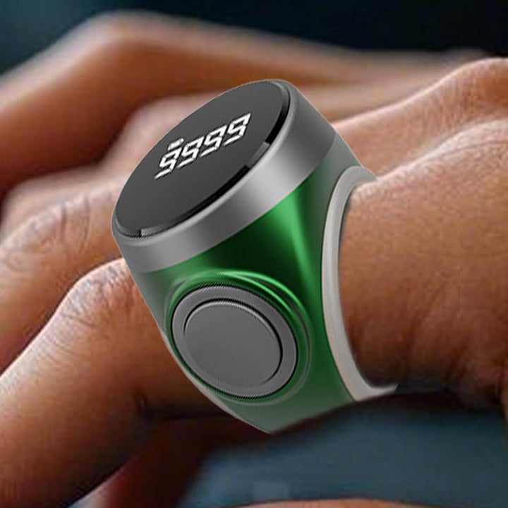 Anillo contador digital recargable de 4 dígitos para dedos (1+1 GRATIS) – Calmero