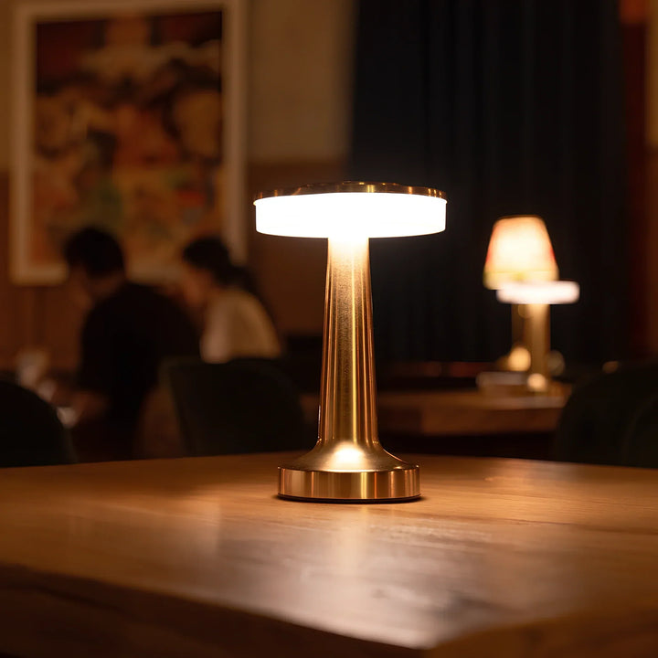 Lámpara de mesa retro inalámbrica - LumiBar
