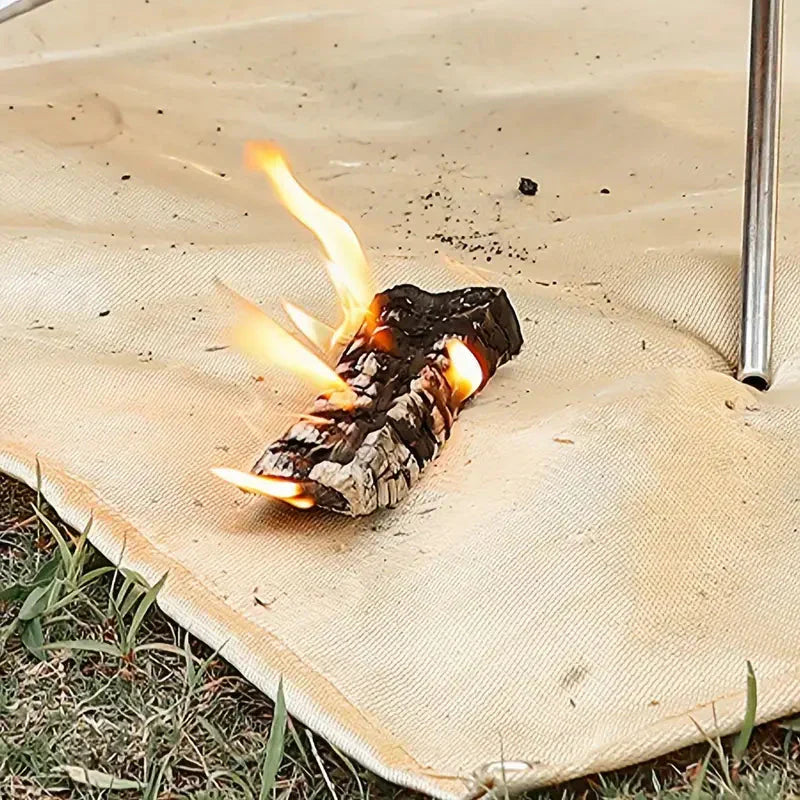 Fireproof Mat for BBQ and Fire Basket - BlazeShield