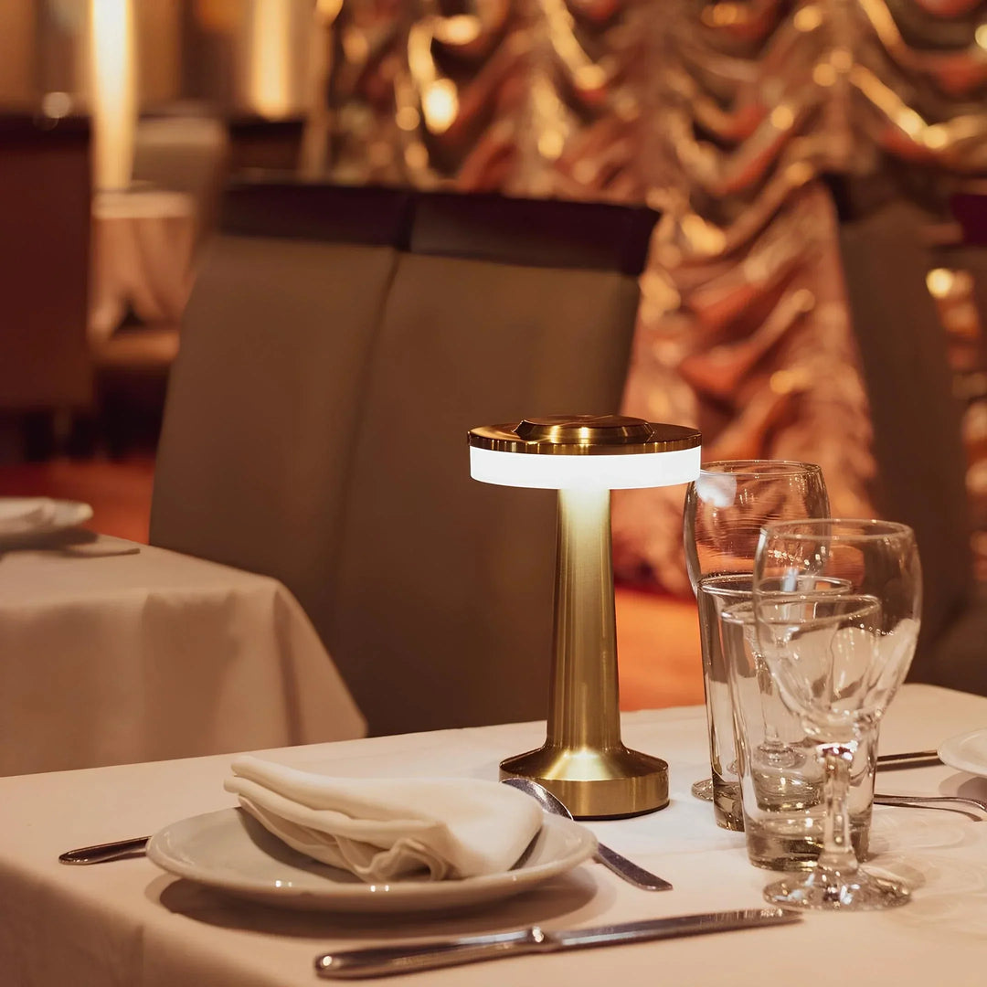 Lámpara de mesa retro inalámbrica - LumiBar