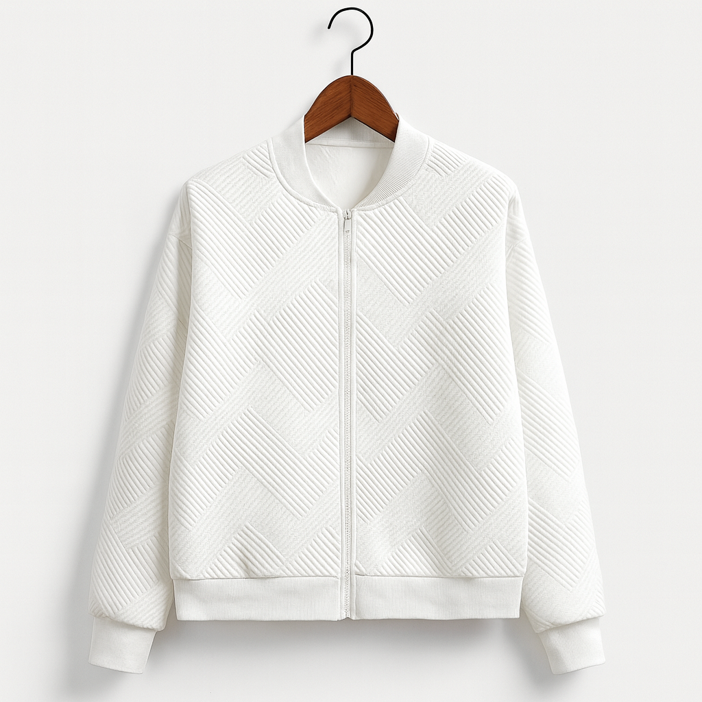Stilfuld dame zip-up jakke – Rivka