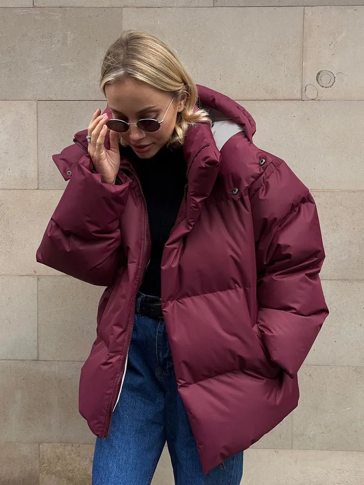 Bequeme Damen Winterjacke - Aurora Luxe