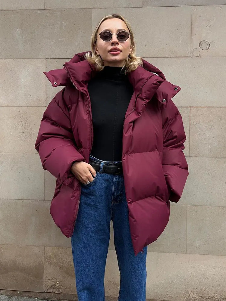 Bequeme Damen Winterjacke - Aurora Luxe