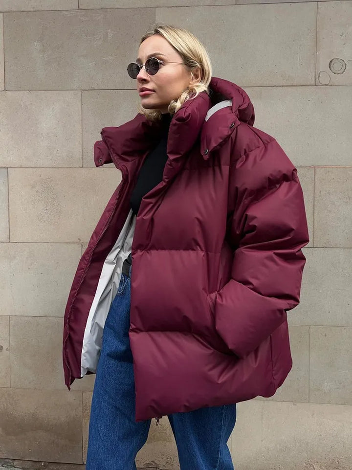 Bequeme Damen Winterjacke - Aurora Luxe