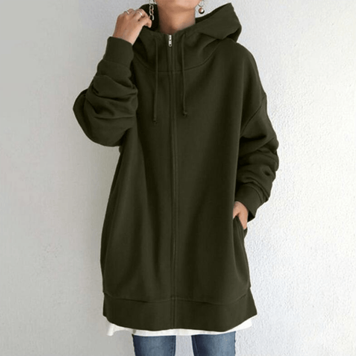 Cardigan cómodo para mujer con capucha – ComfyHood