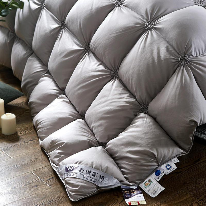 Quilted duvet made of 100% goose down - PlumeLux