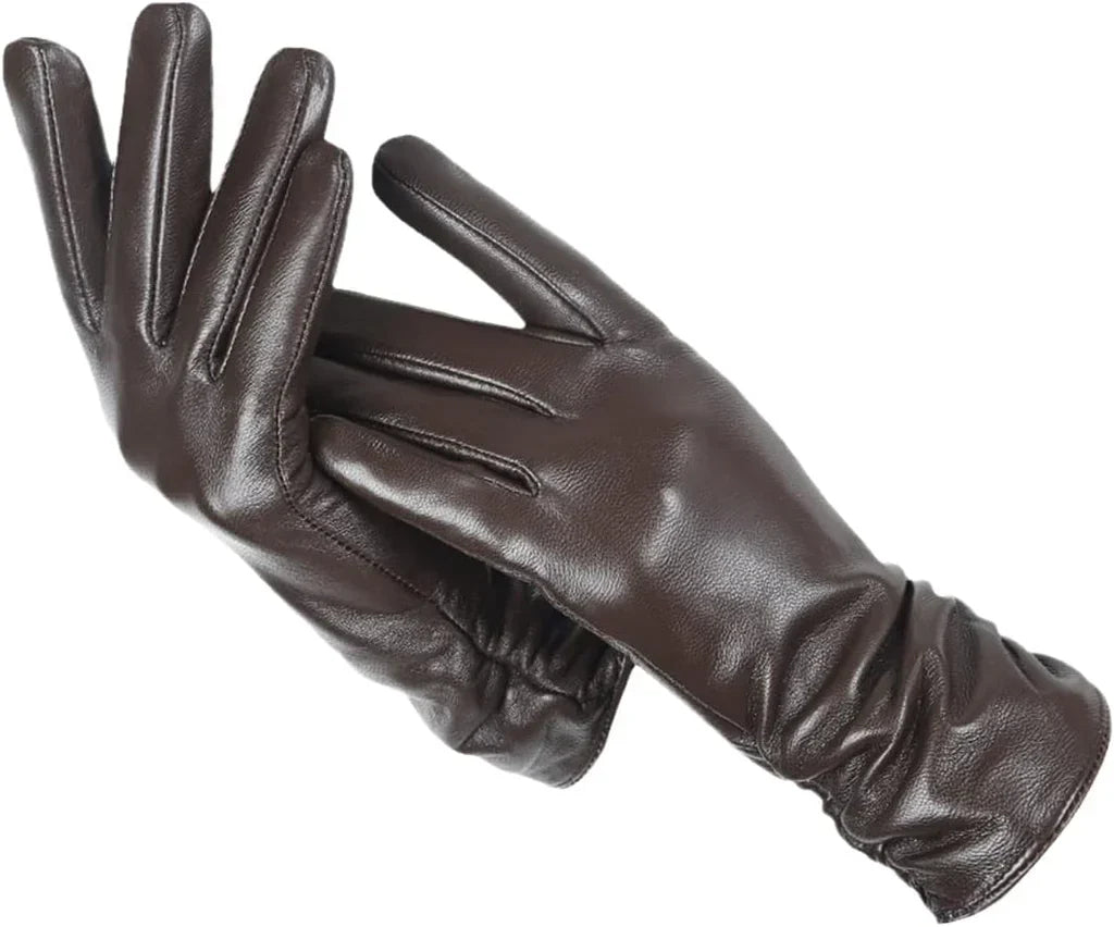 Klassiske dameskinnhansker - LuxLeather