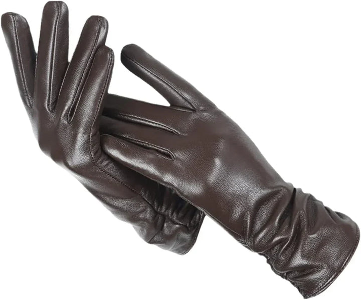 Klassiske dameskinnhansker - LuxLeather