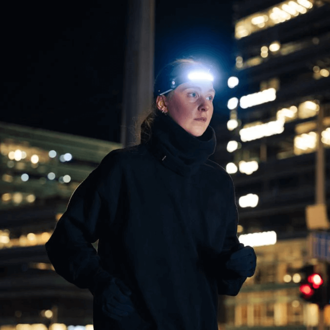 Sensor induktions-hovedlampe (1+1 GRATIS)
