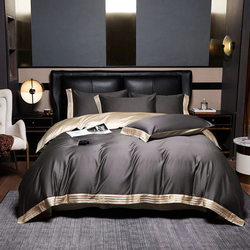 Luxe Satin Bedding 4-Piece Set - OpulenceSleep