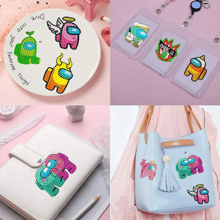 Kreatives Diamantsticker-Set - ShinyGem
