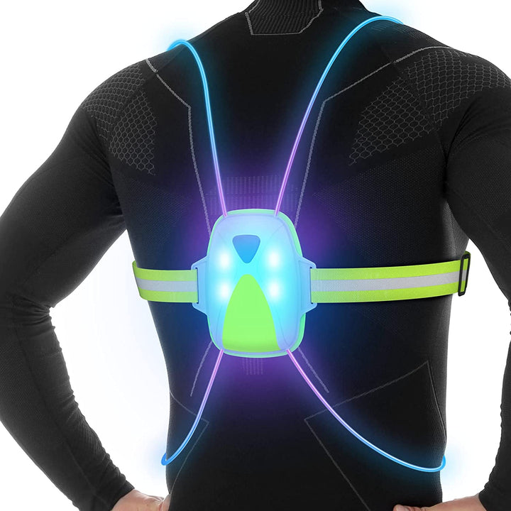 LED-sikkerhetsvest for løpere – ReflectSafe