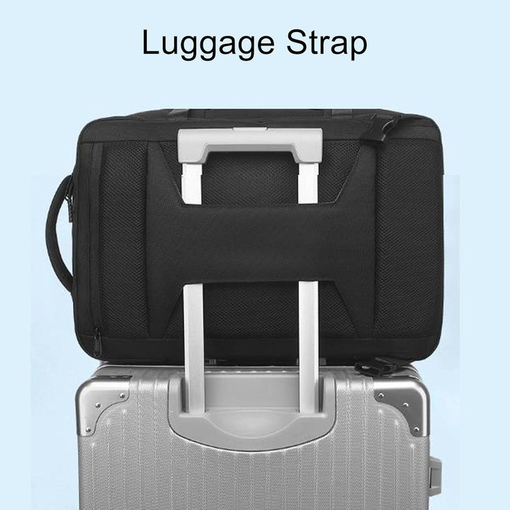 Utvidbar vakuum-reiserucksack 56–75L med pumpe – Dravion