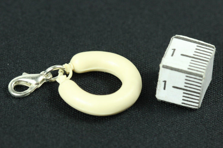 White Sausage Charm Pendant (Set of 2) – White Sausage Duo Oktoberfest 2026