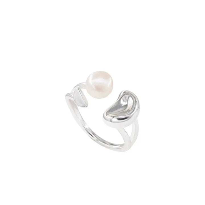Pearl Bean Adjustable Ring – Elin