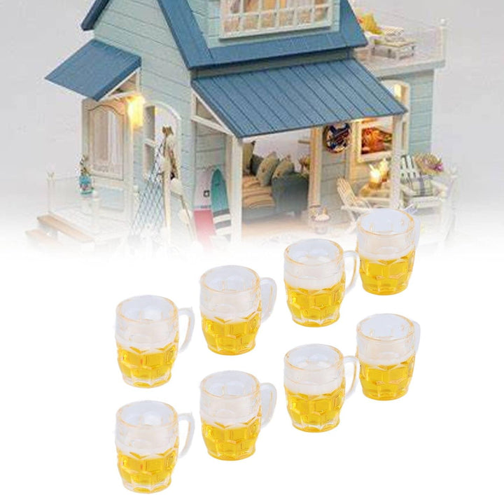 Mini-ølkrus (sæt med 12, harpiks) – DekoProst Oktoberfest 2026